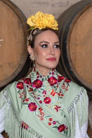 Mantoncillo Manilva verde agua