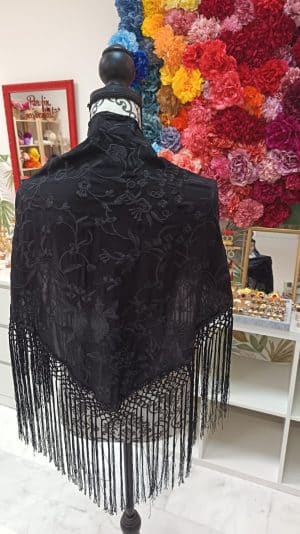 Mantoncillo Sanlúcar negro al tono