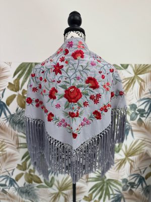 Mantoncillo clavelina - gris