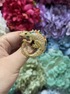 Broche camaleón color