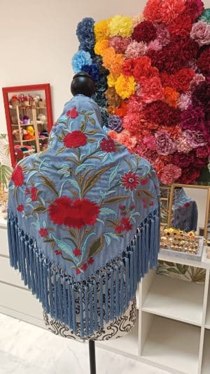 Mantoncillo Tarifa - celeste