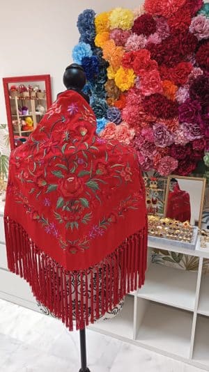 Mantoncillo clavelina - rojo