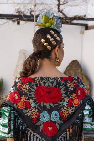 Mantoncillo amapola negro