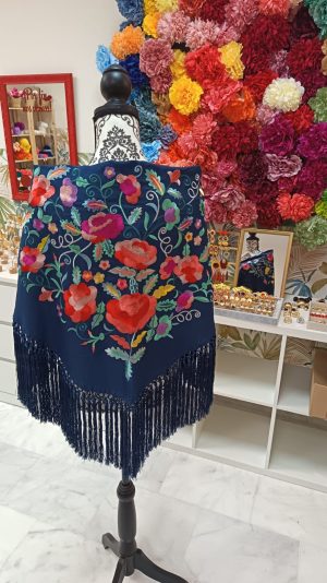 Mantoncillo Mazagón azul marino