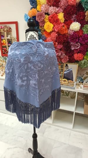 Mantoncillo Marbella celeste