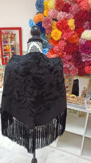 Mantoncillo Marbella negro