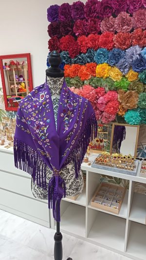 Mantoncillo Salobreña morado