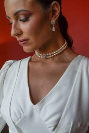 Choker Catalina (único aplique central)